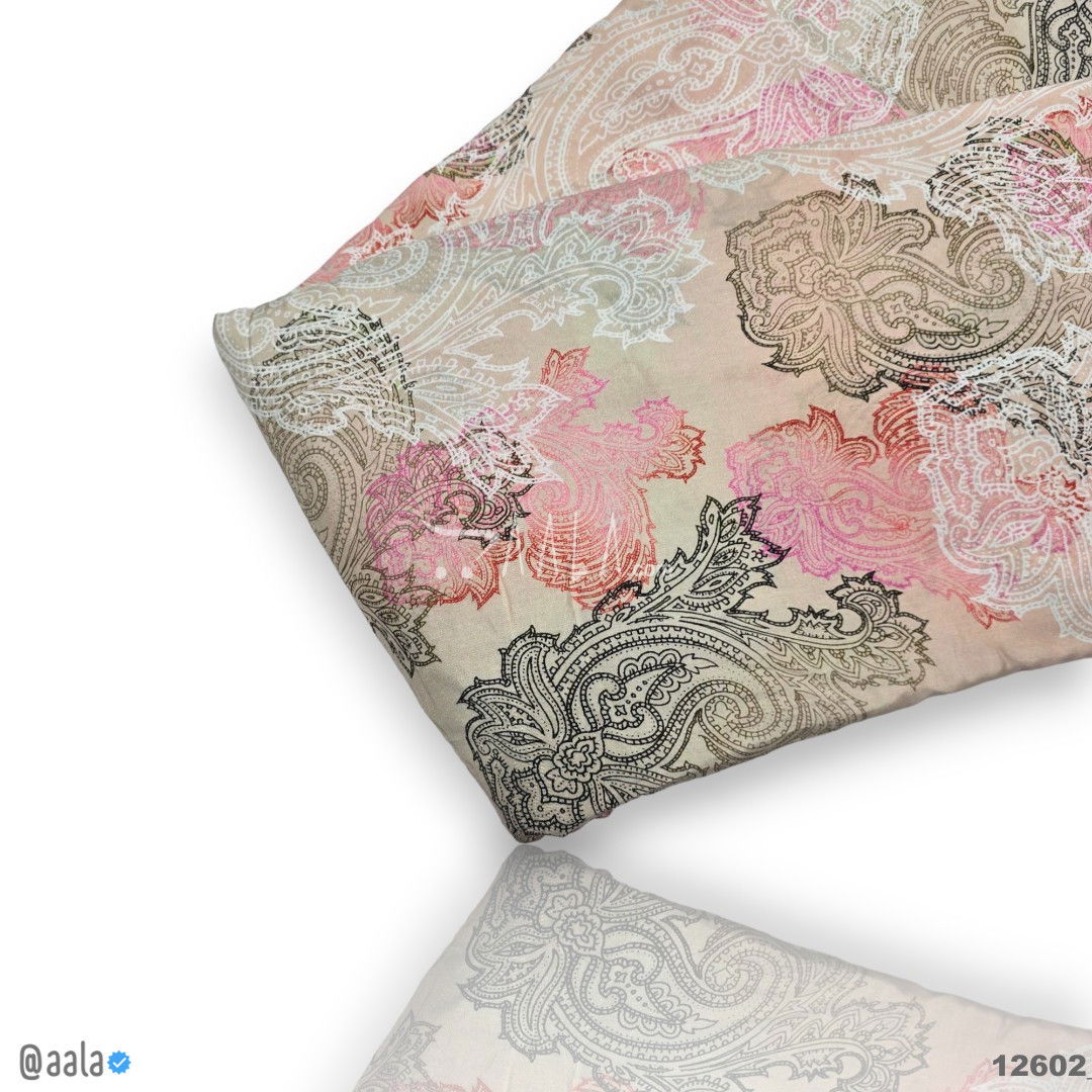 Printed-Muslin Cotton Cotton 44-Inches PRINTED Per-Metre #12602