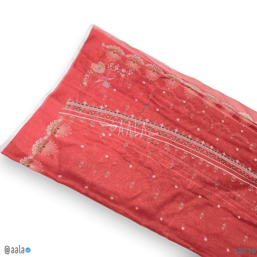 Printed-Tabby Chiffon Blend Dupatta-32-Inches PRINTED 2.25-Metres 