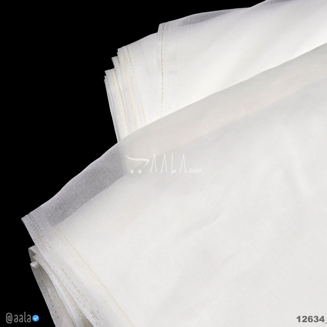 Cherry Organza Nylon 44-Inches DYEABLE Per-Metre 