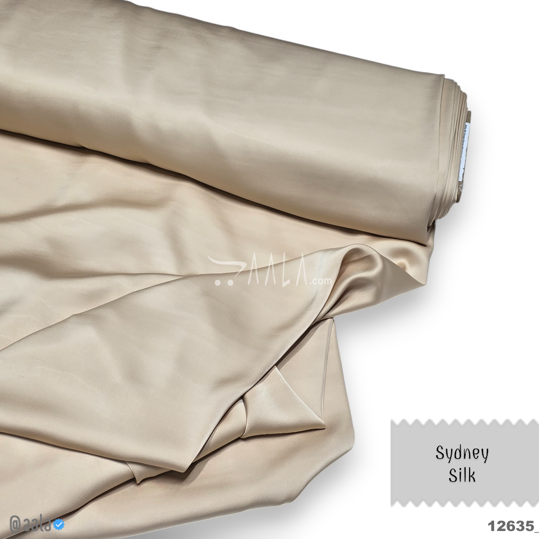 Sydney Silk Blend 58-Inches BISCUIT Per-Metre #12635