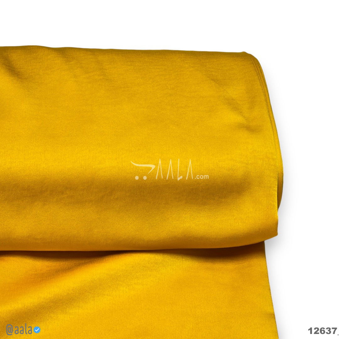 Mango Silk Blend 58-Inches YELLOW Per-Metre #12637