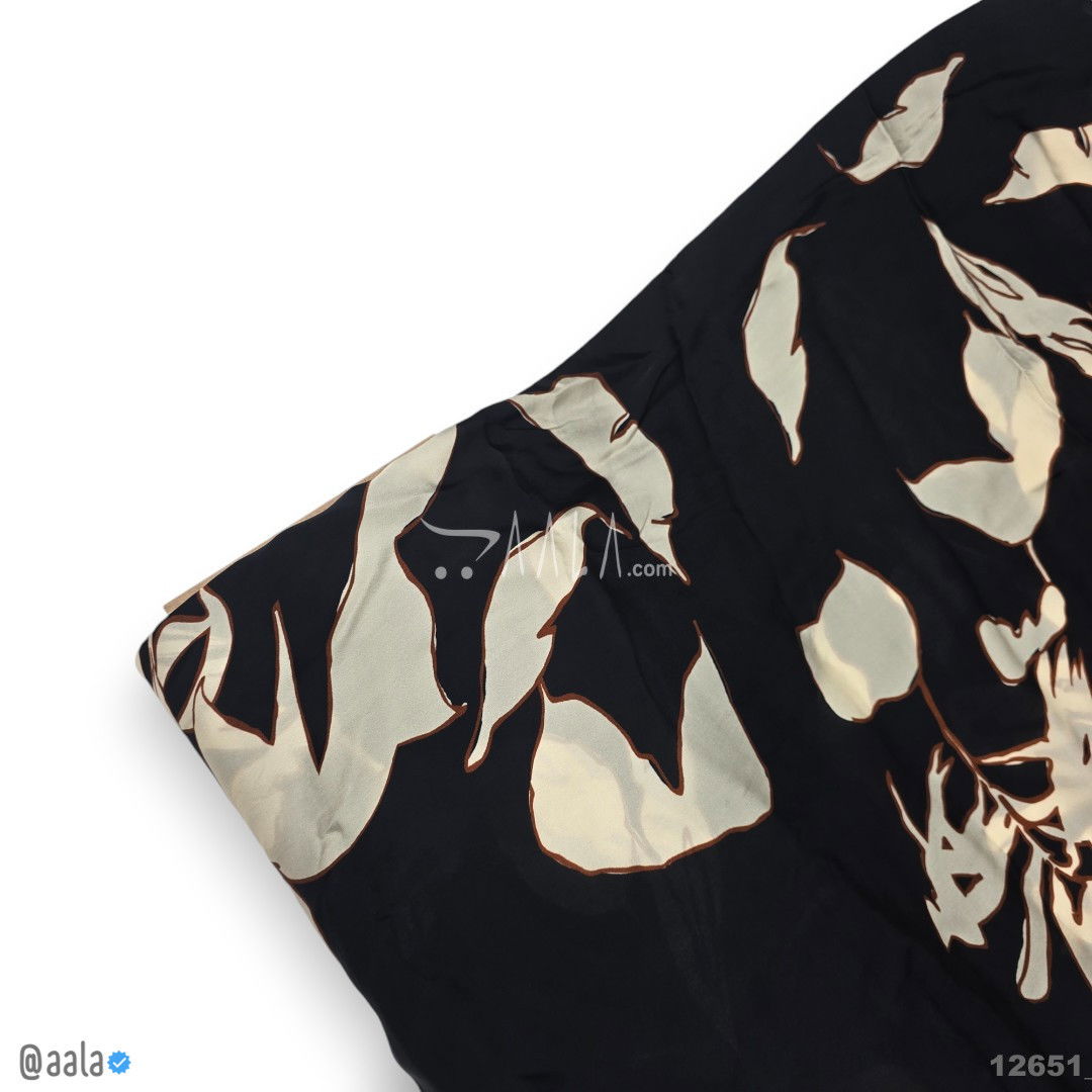 Printed-Arabian Silk Blend 44-Inches PRINTED Per-Metre #12651