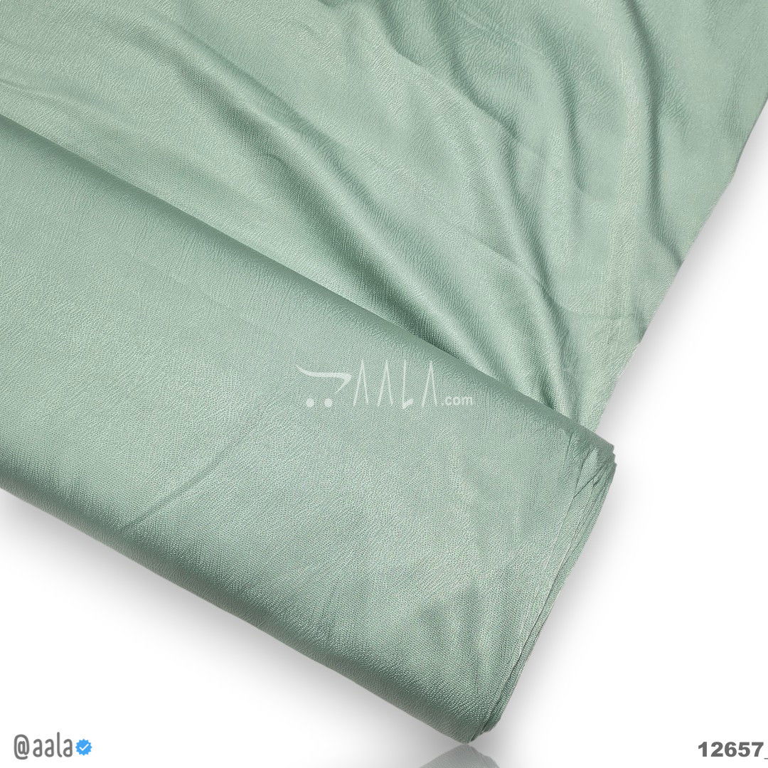 Adana Silk Blend 58-Inches GREEN Per-Metre #12657