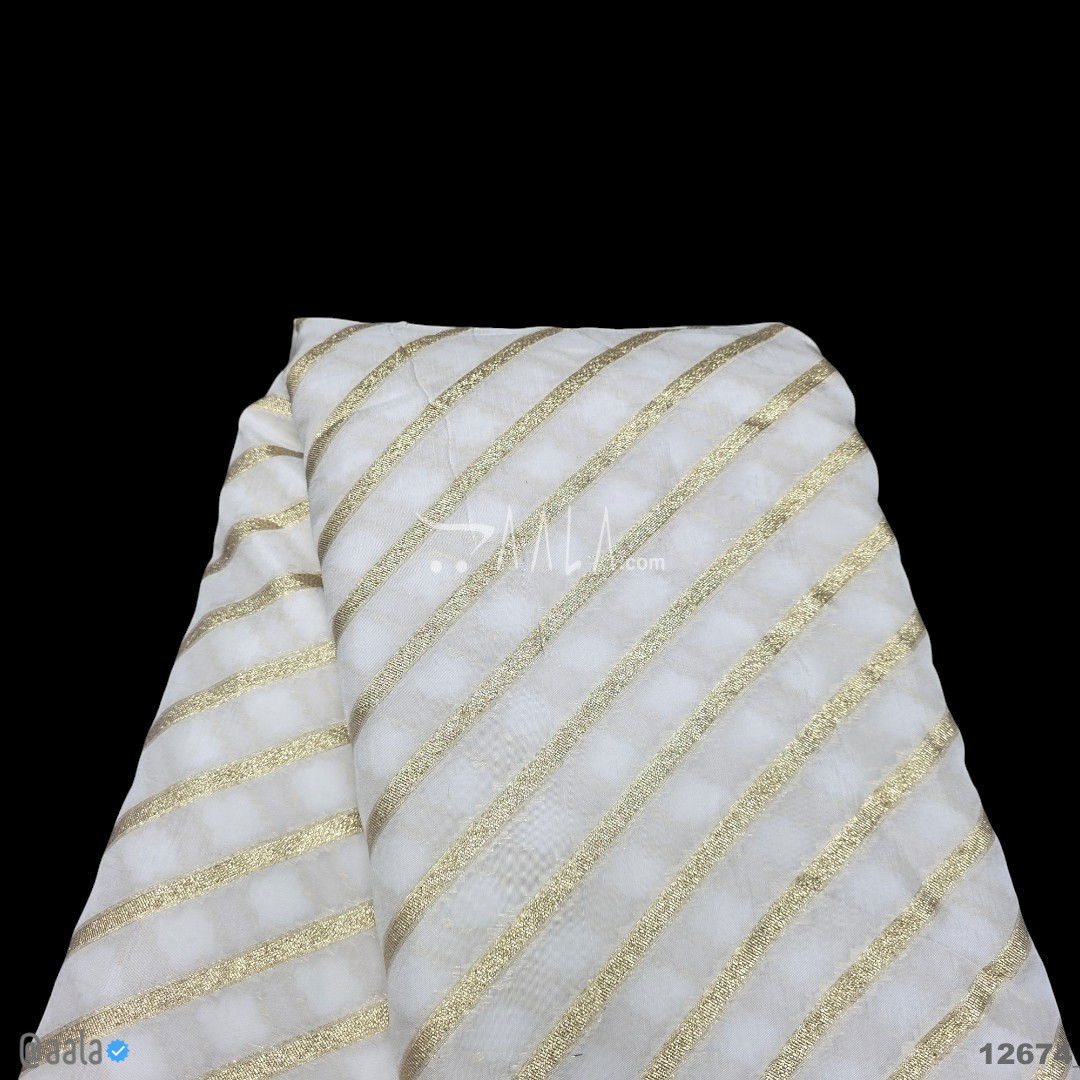 Banarsi-Dola Silk Viscose 44-Inches DYEABLE Per-Metre #12674