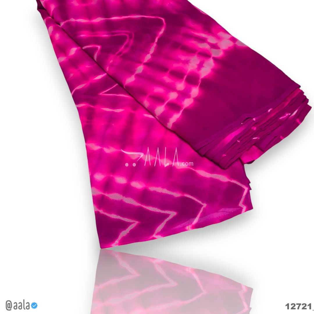 Tie-Dye Georgette Blend 44-Inches ASSORTED Per-Metre #12721
