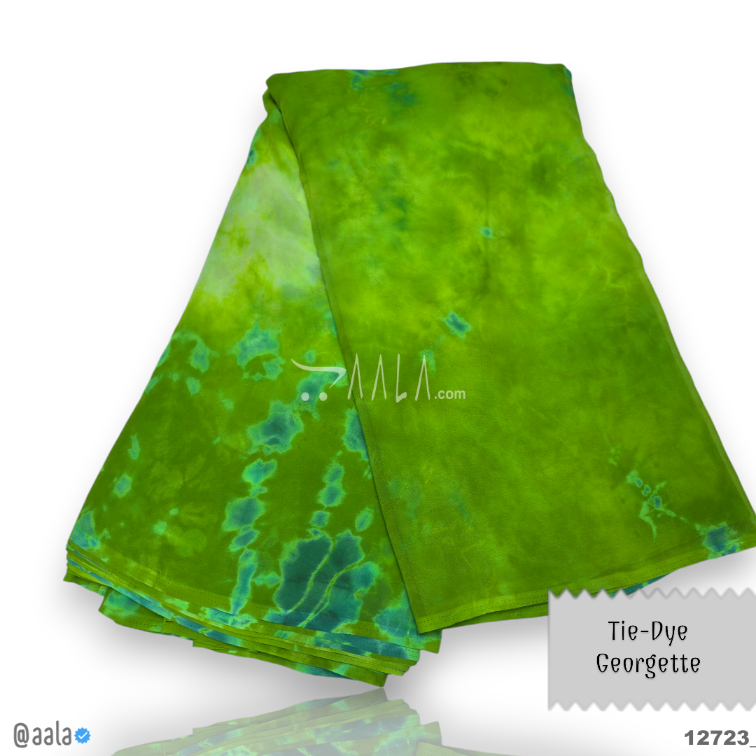 Tie-Dye Georgette Blend 44-Inches ASSORTED Per-Metre 