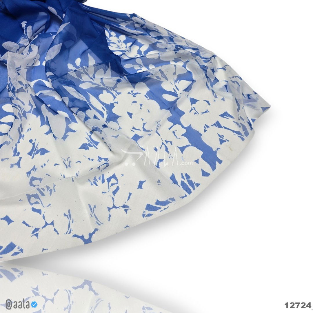 Printed-Tabby Organza Blend Dupatta-32-Inches PRINTED 2.25-Metres 