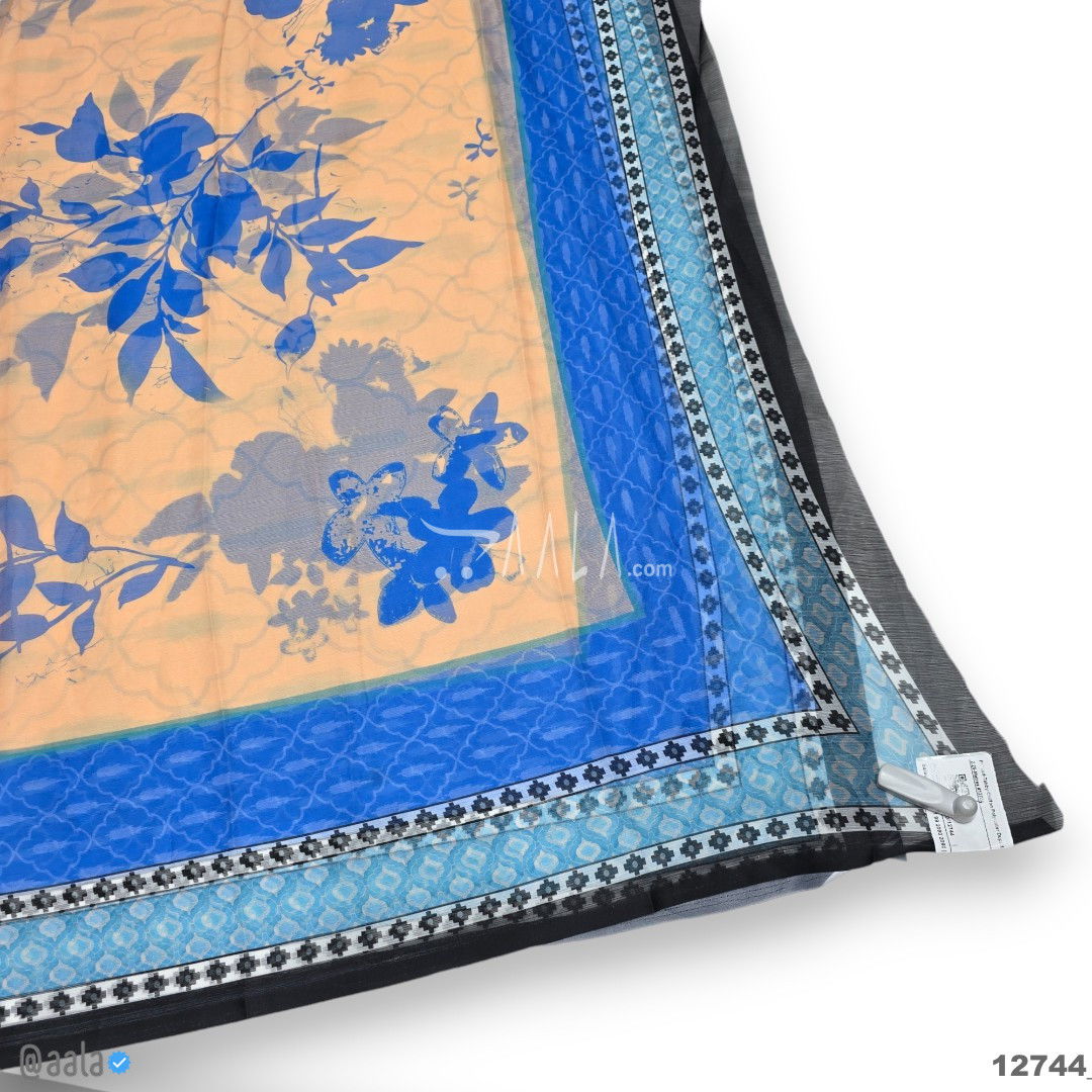 Printed-Tabby Chiffon Blend Dupatta-32-Inches PRINTED 2.25-Metres 