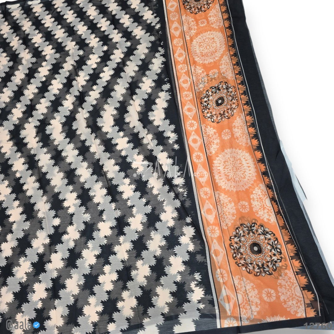 Printed-Tabby Chiffon Blend Dupatta-32-Inches PRINTED 2.25-Metres 