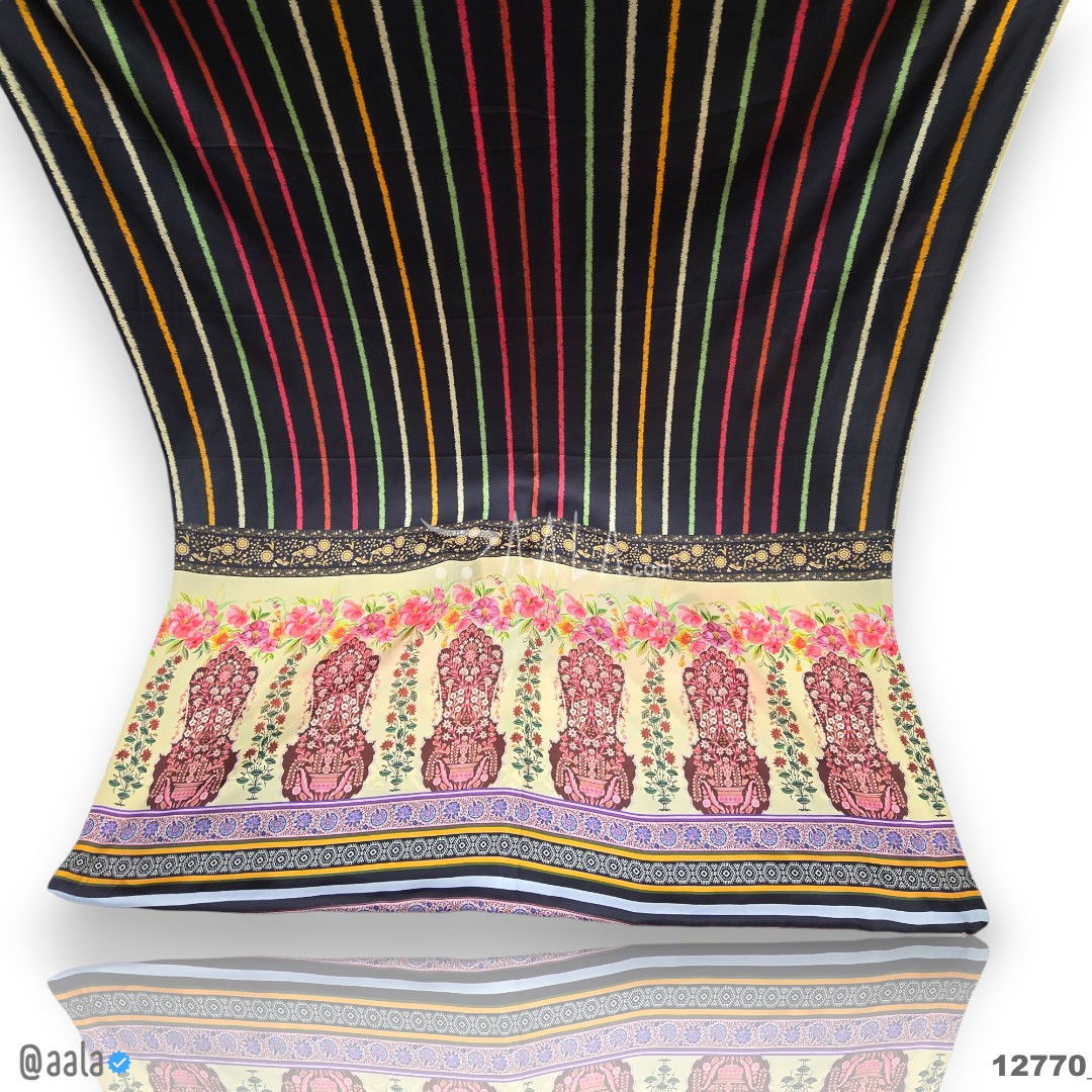 Printed Silk Blend 44-Inches PRINTED Per-Pc #12770