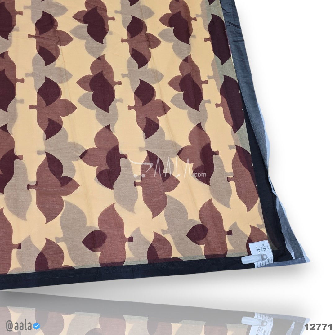 Printed-Tabby Chiffon Blend Dupatta-32-Inches PRINTED 2.25-Metres 