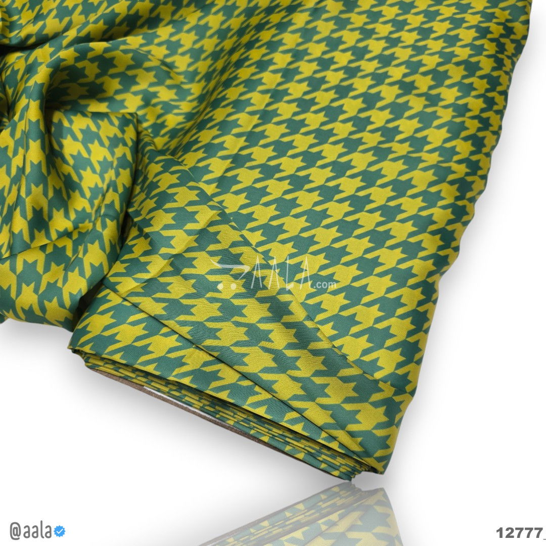 Printed Silk Blend 44-Inches PRINTED Per-Metre #12777