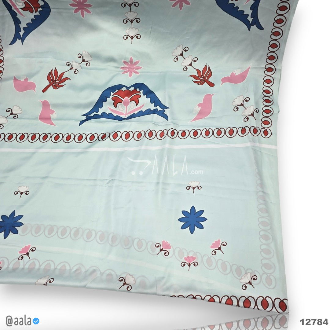 Printed Silk Blend 44-Inches PRINTED Per-Pc #12784