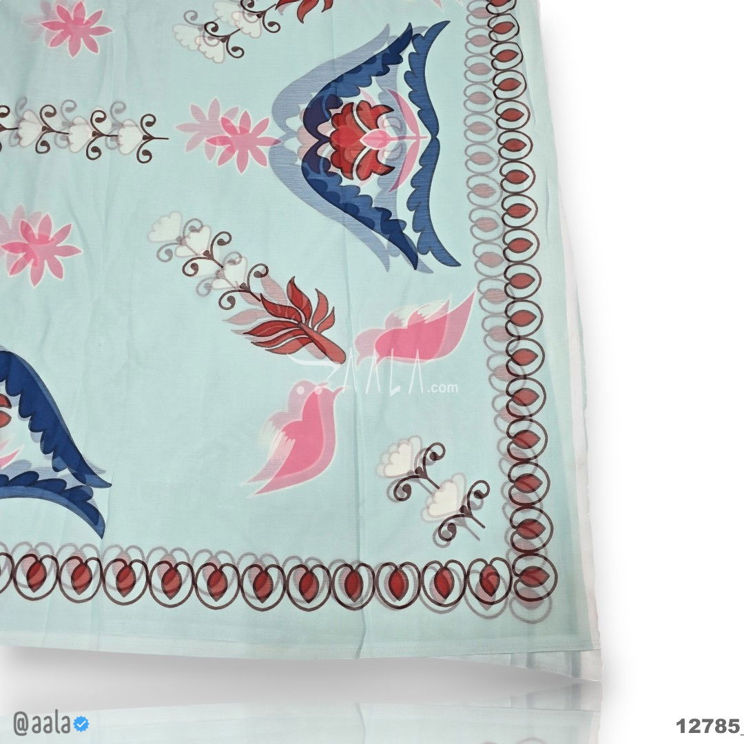 Printed-Tabby Chiffon Blend Dupatta-32-Inches PRINTED 2.25-Metres 