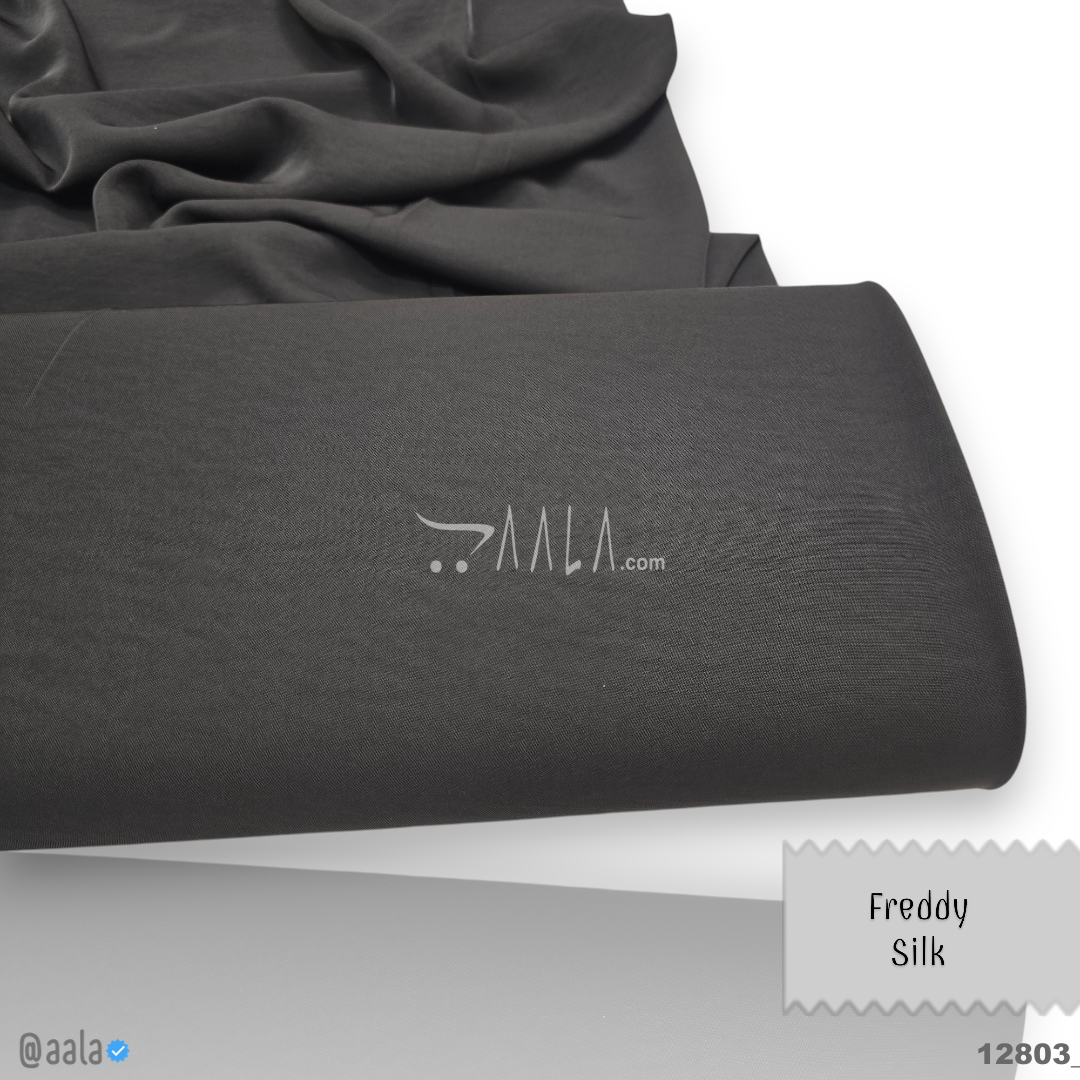 Antalya Double-Georgette Blend 58-Inches BLACK Per-Metre #12803
