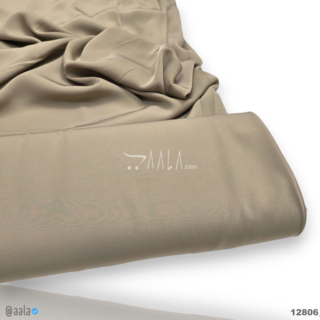 Antalya Double-Georgette Blend 58-Inches BIEGE Per-Metre #12806