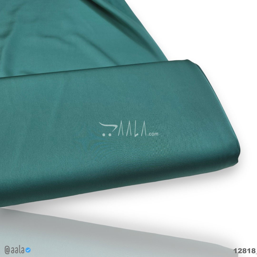 Sydney Silk blend 58-Inches TEAL Per-Metre #12818