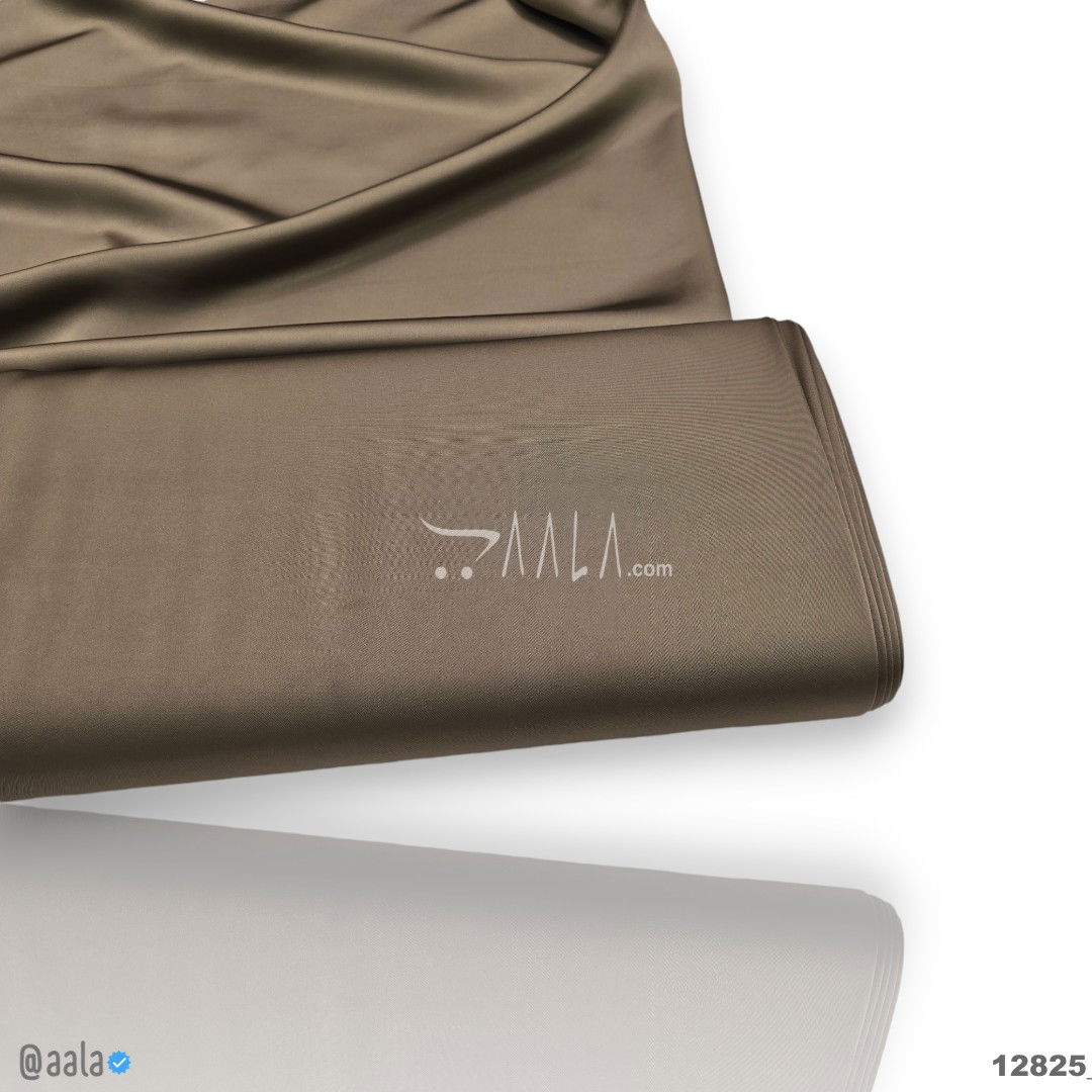 Sydney Silk blend 58-Inches BROWN Per-Metre #12825