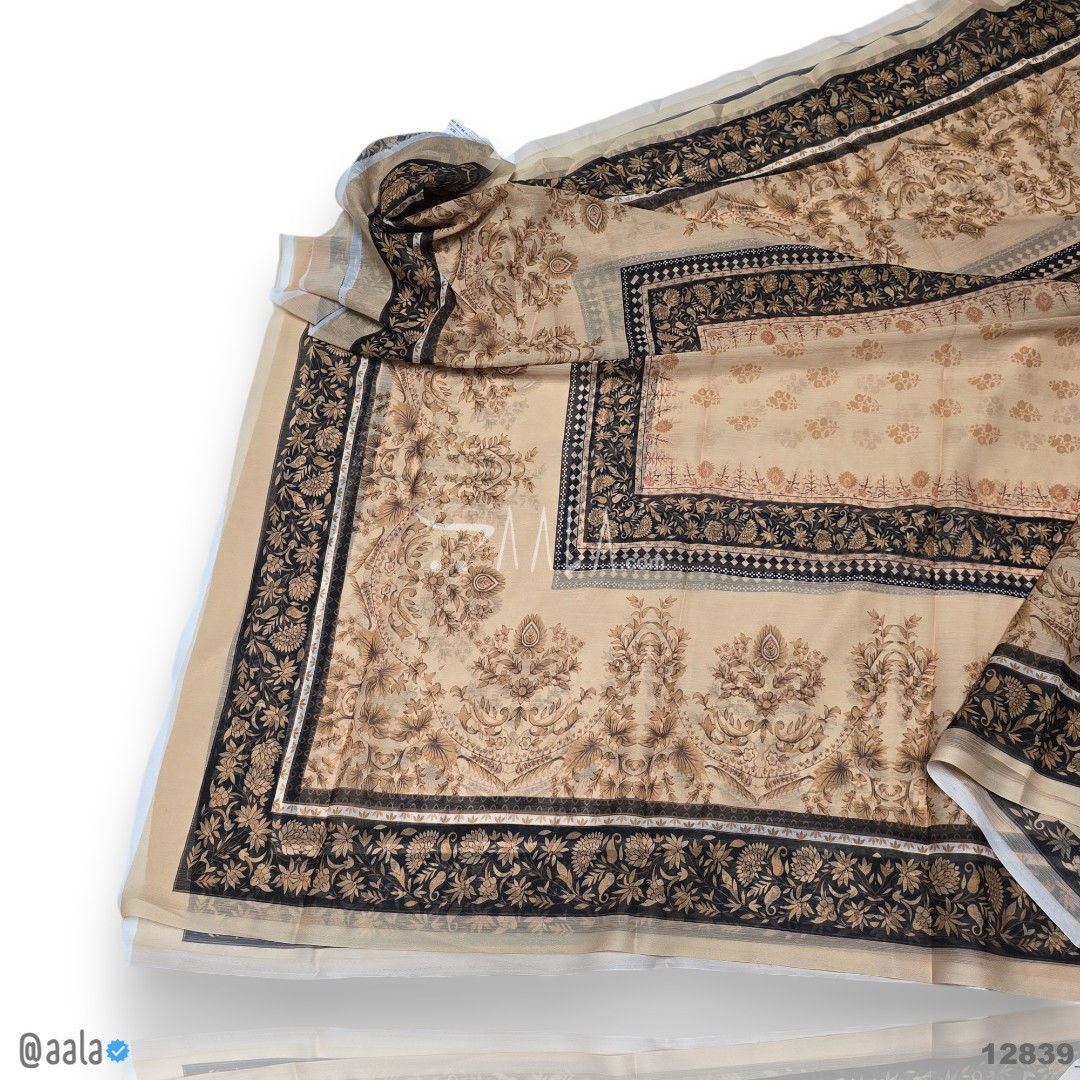 Printed-Tabby Chiffon Blend Dupatta-32-Inches PRINTED 2.25-Metres #12839