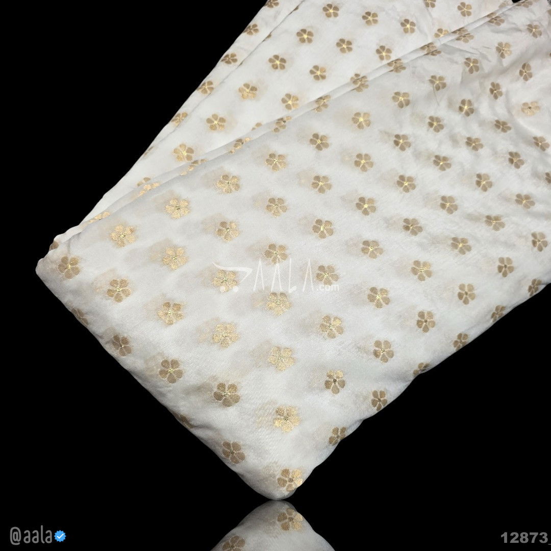 Banarsi-Dola Silk Viscose 44-Inches DYEABLE Per-Metre 