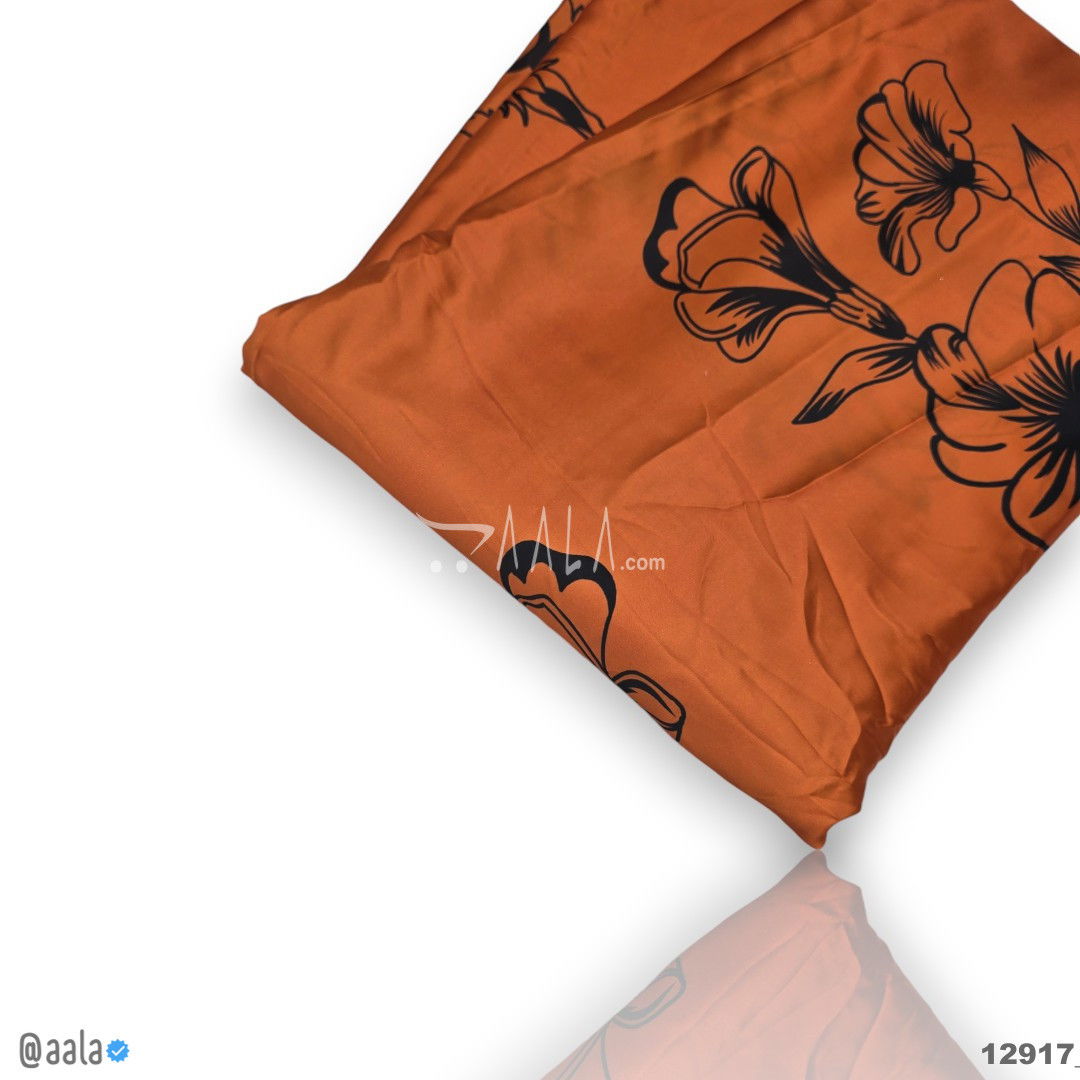 Printed Silk Blend 44-Inches PRINTED Per-Metre #12917