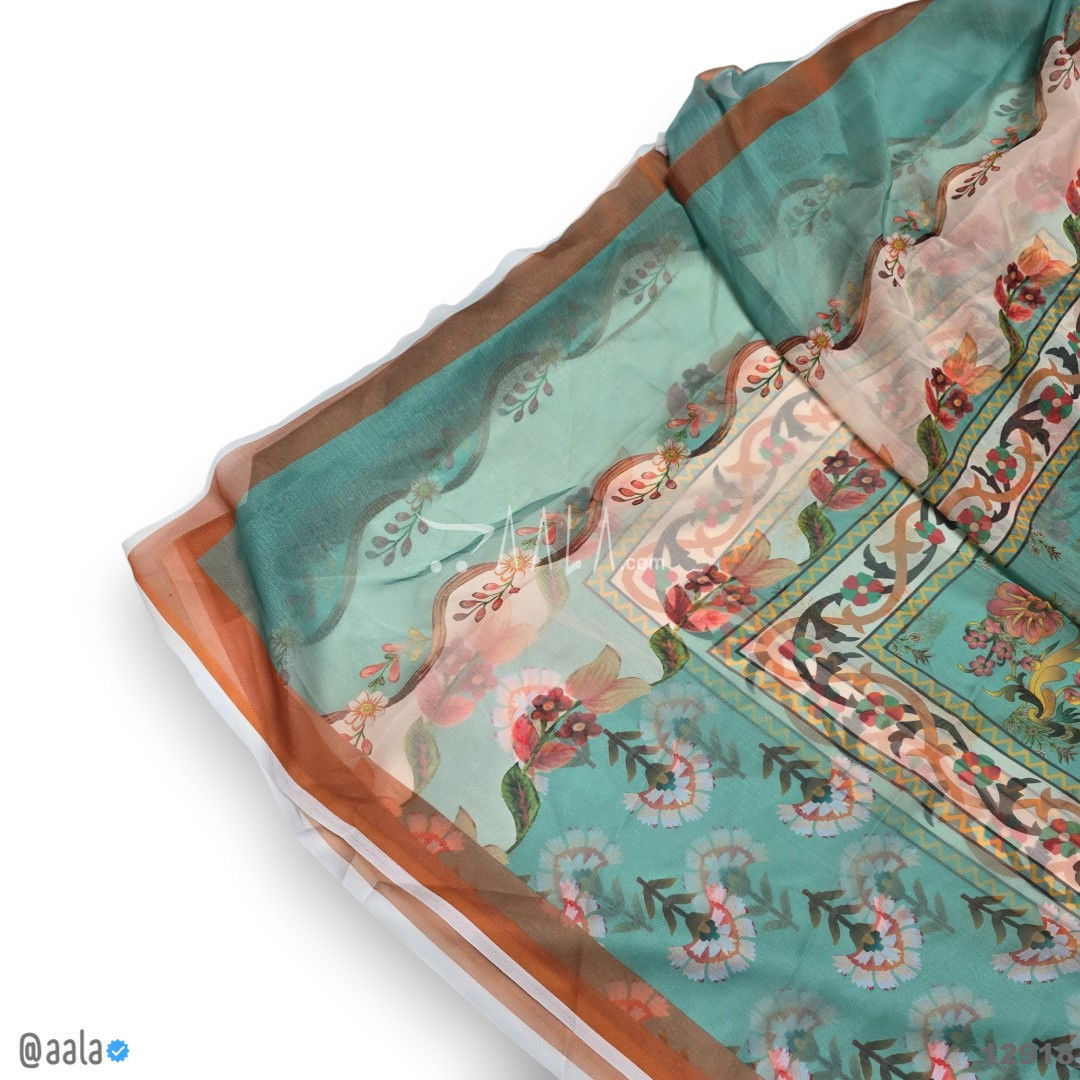 Printed-Tabby Chiffon Blend Dupatta-32-Inches PRINTED 2.25-Metres #12918