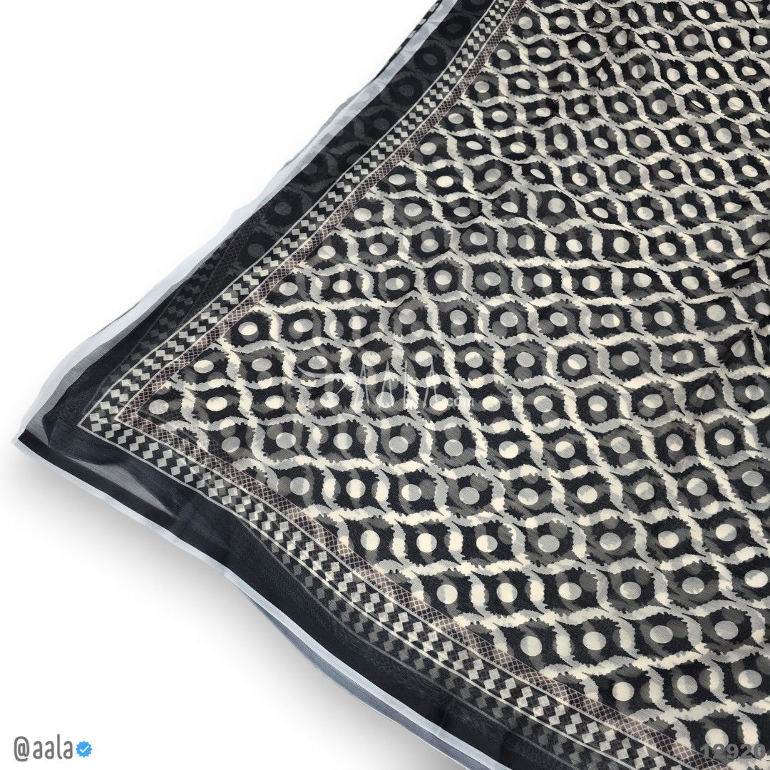 Printed-Tabby Chiffon Blend Dupatta-32-Inches PRINTED 2.25-Metres #12920