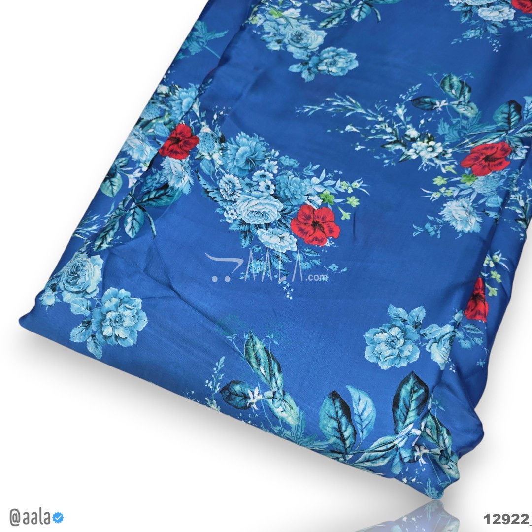 Printed Silk Blend 44-Inches PRINTED Per-Metre #12922