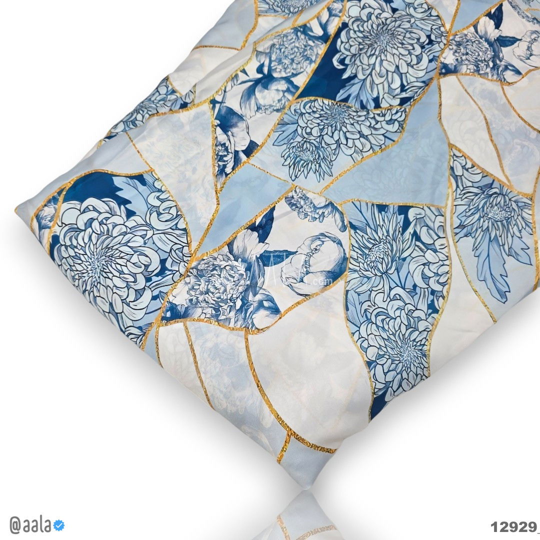 Printed Silk Blend 44-Inches PRINTED Per-Metre #12929