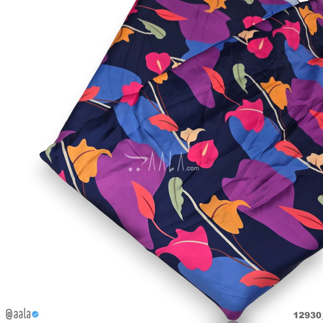 Printed Silk Blend 44-Inches PRINTED Per-Metre #12930