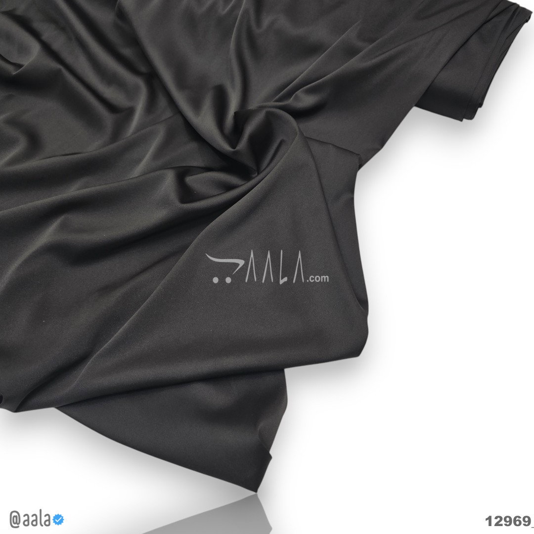 Shein Silk Blend 48-Inches BLACK Per-Metre 