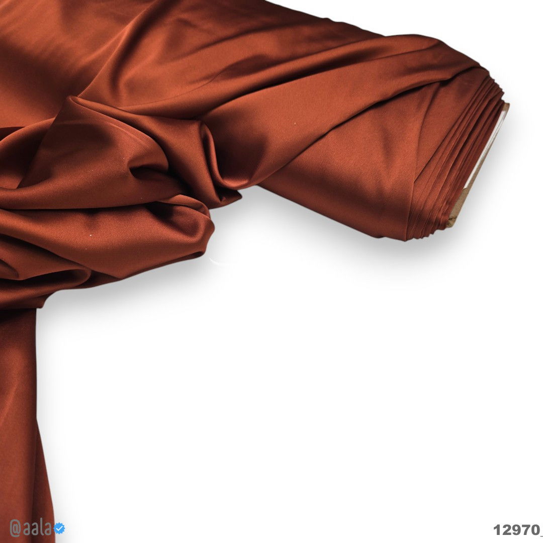 Shein Silk Blend 48-Inches RUST Per-Metre #12970