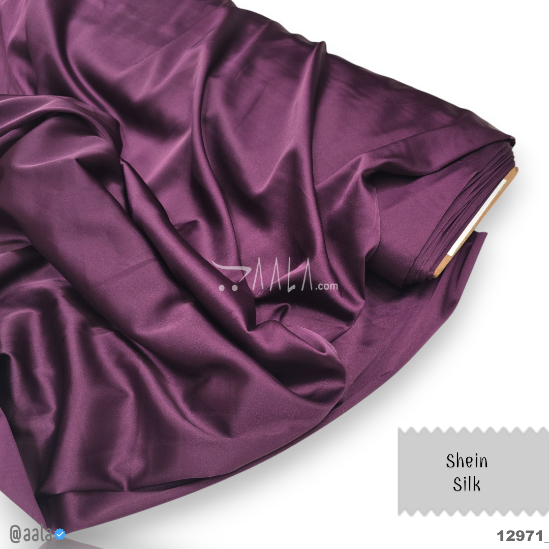 Shein Silk Blend 48-Inches PURPLE Per-Metre 