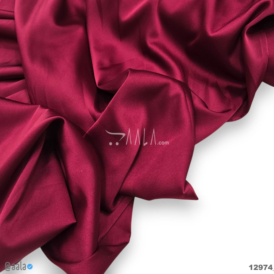 Shein Silk Blend 48-Inches WINE Per-Metre #12974