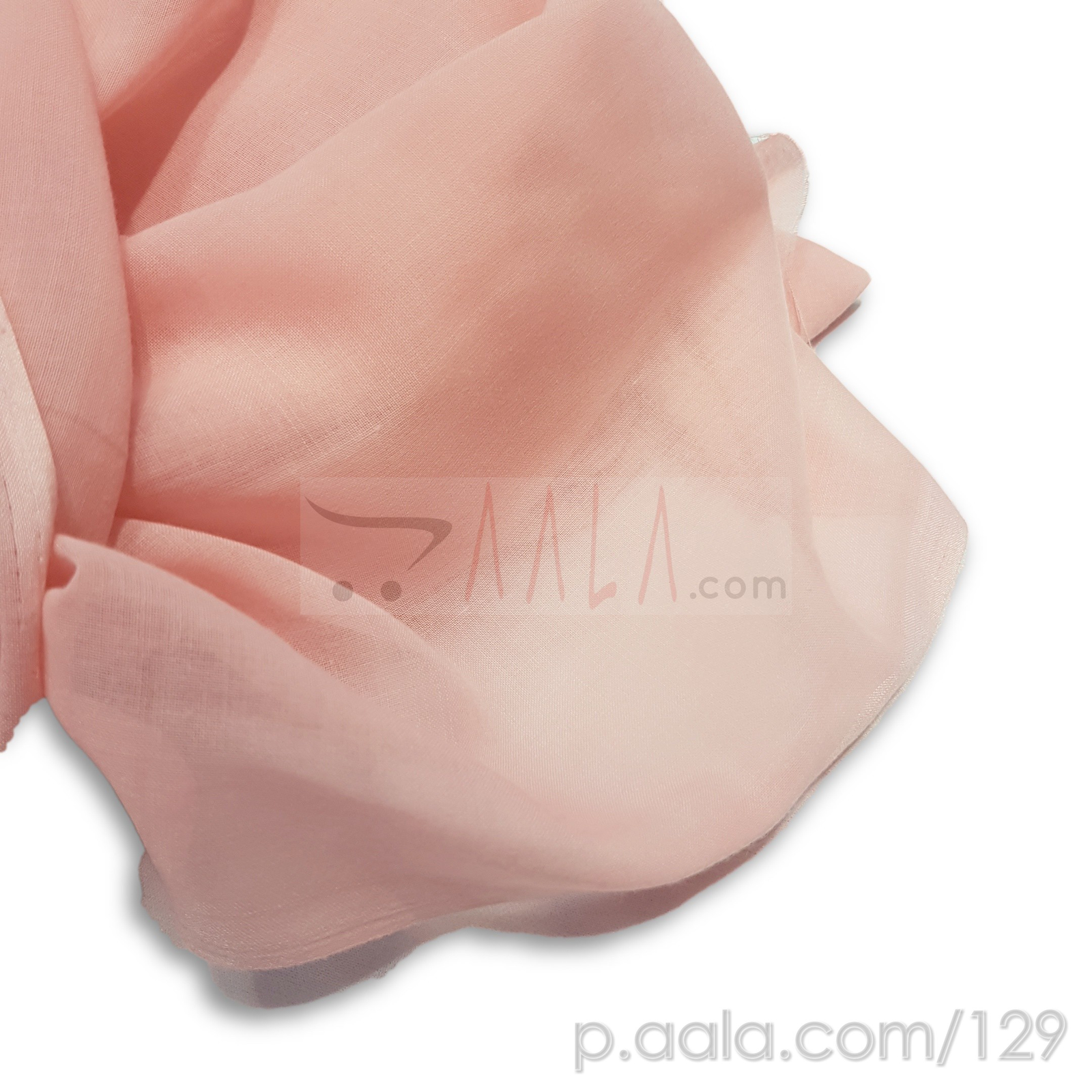Full-Voile Cotton Blend 44-Inches DYED Per-Metre #129