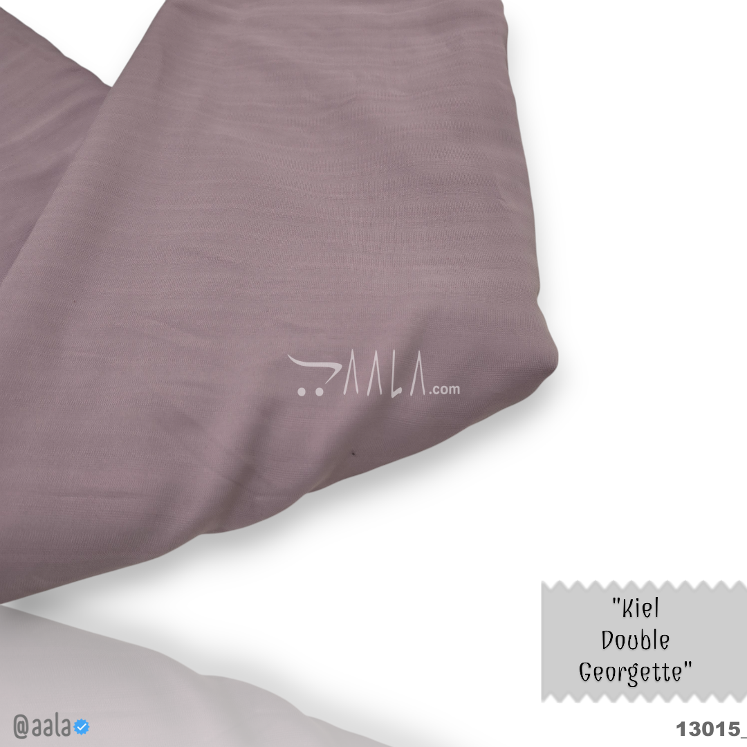 Kiel Double-Georgette Blend 58-Inches PURPLE Per-Metre #13015