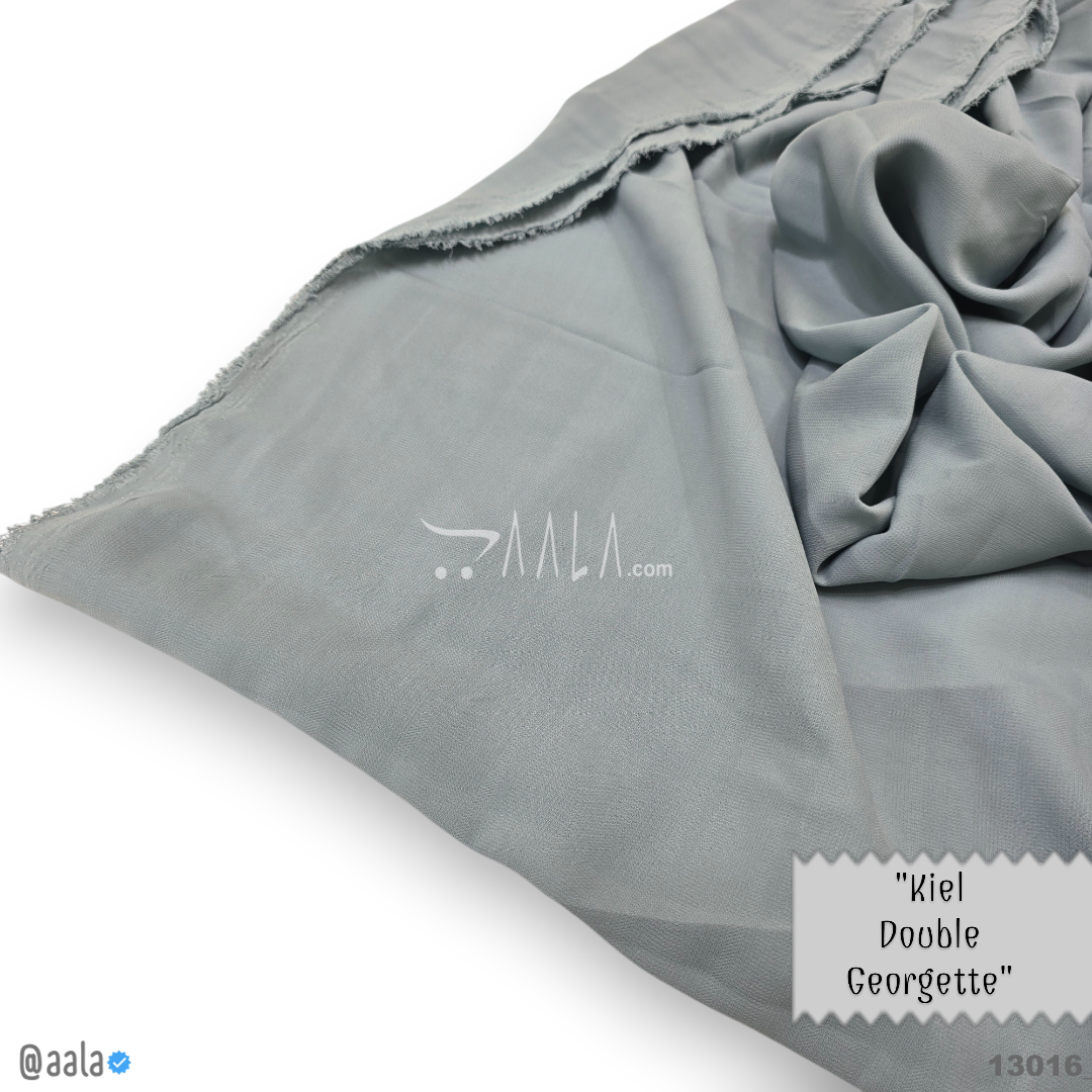 Kiel Double-Georgette Blend 58-Inches BLUE Per-Metre #13016
