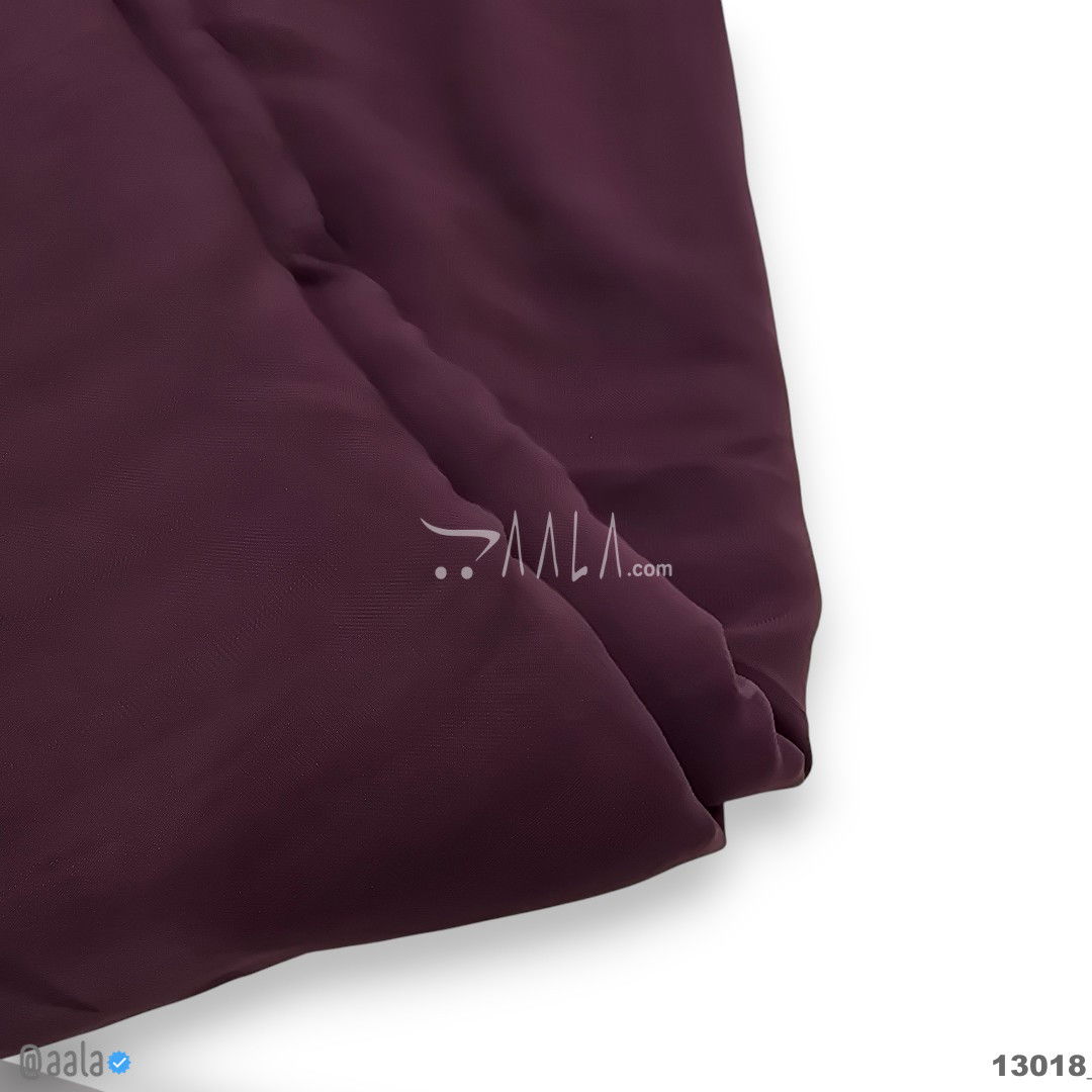 Kiel Double-Georgette Blend 58-Inches PURPLE Per-Metre #13018