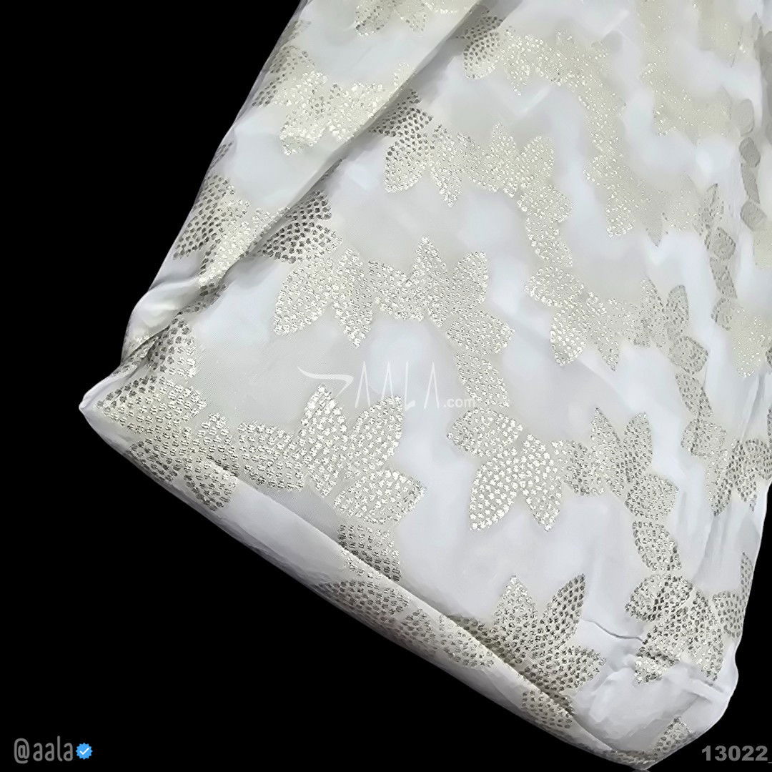 Banarsi-Upada Silk Viscose 44-Inches DYEABLE Per-Metre #13022