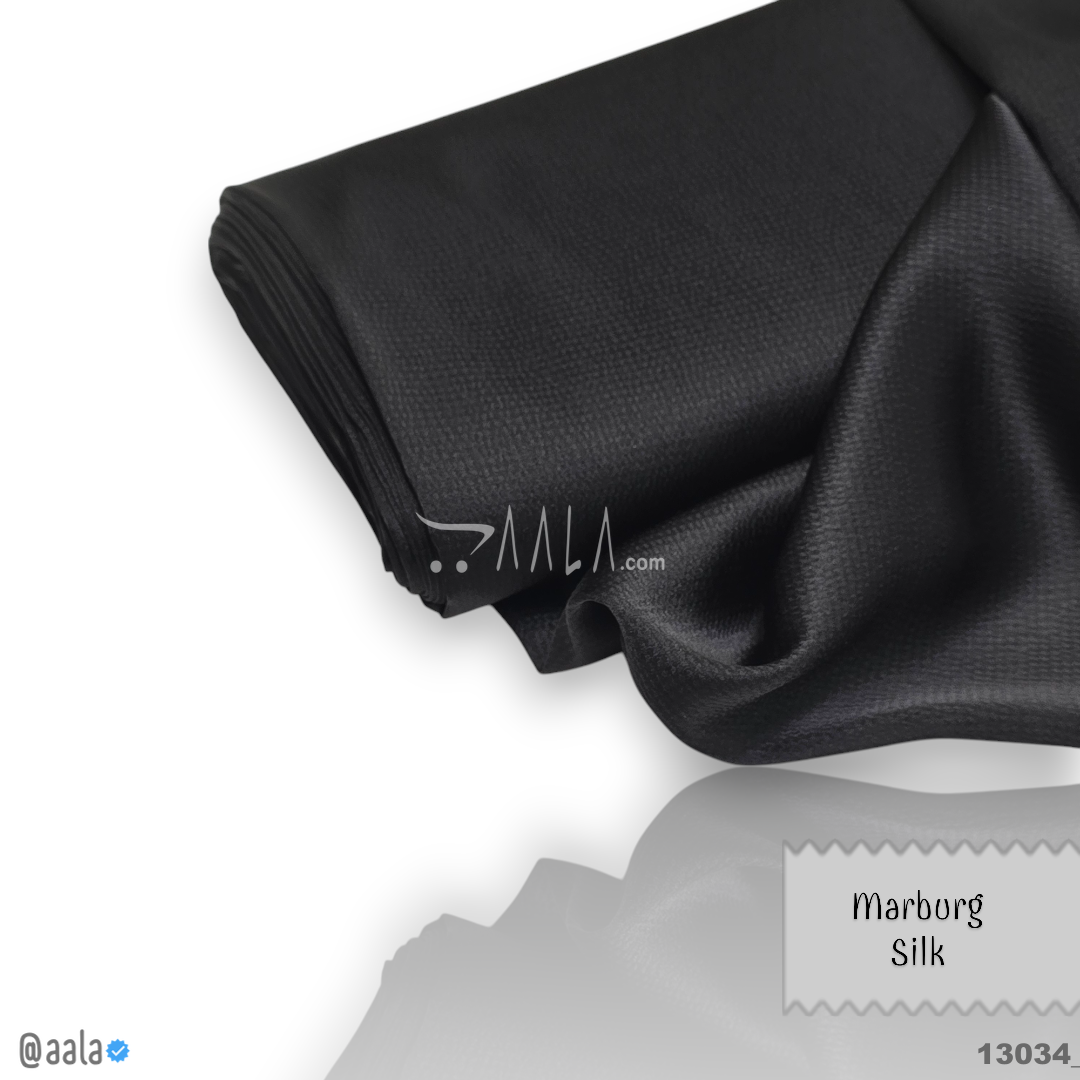 Marburg Silk Blend 58-Inches BLACK Per-Metre 