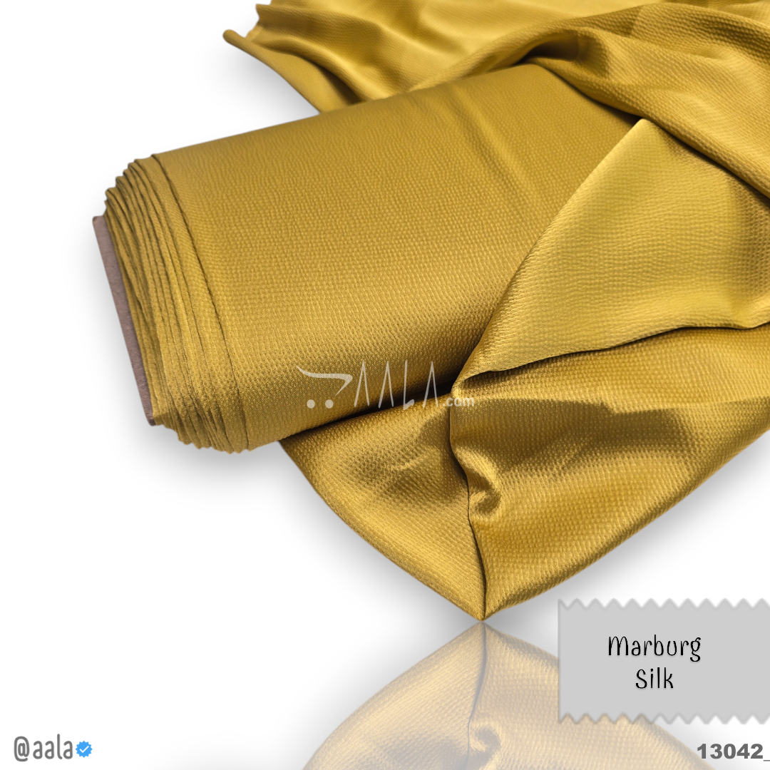 Marburg Silk Blend 58-Inches YELLOW Per-Metre #13042
