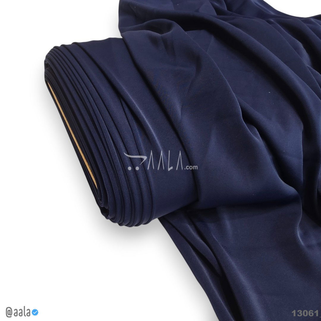 Pepa Double-Georgette Blend 58-Inches BLUE Per-Metre #13061