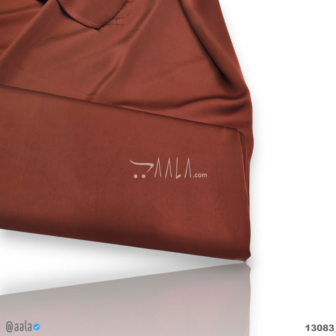 Sydney Silk Blend 58-Inches RUST Per-Metre #13083