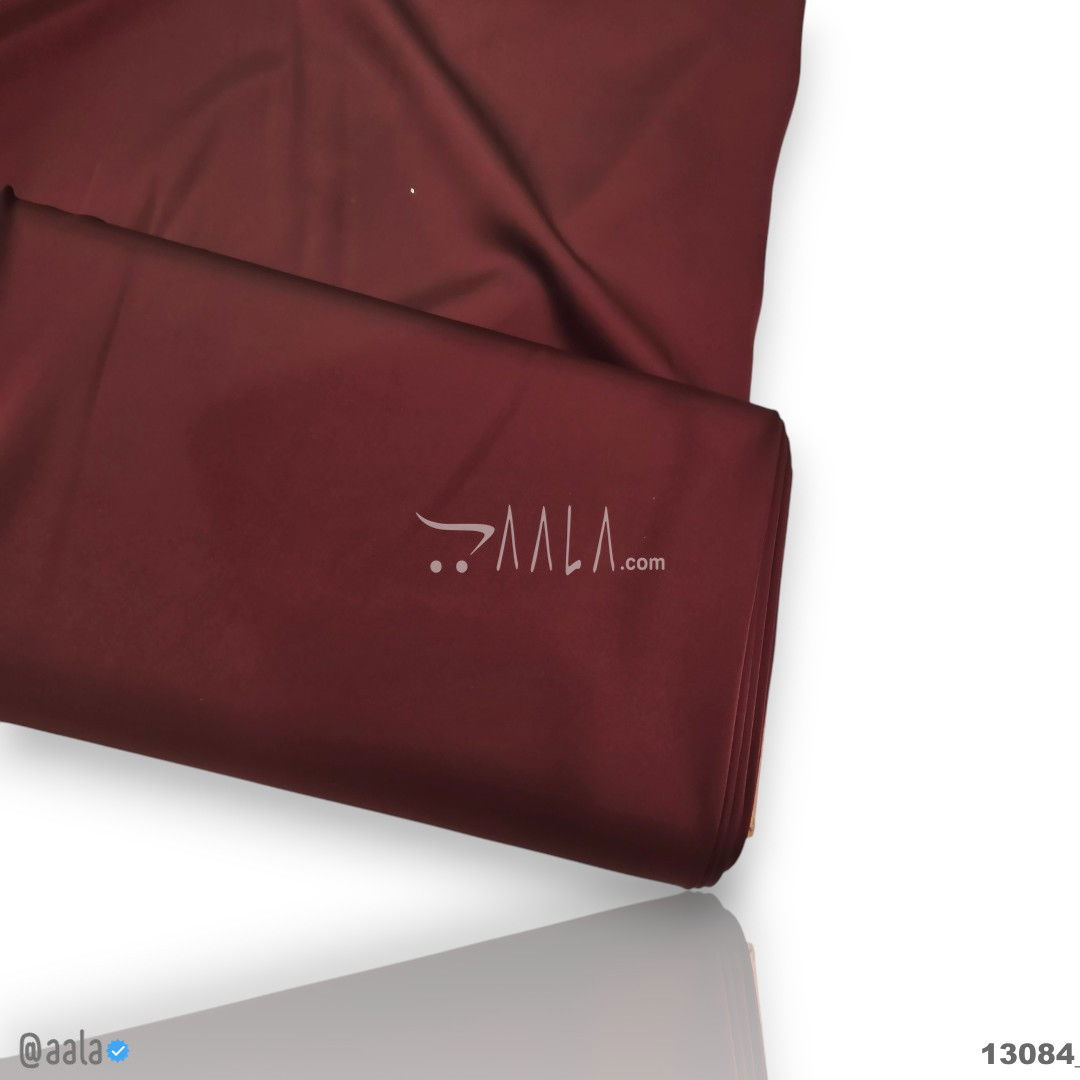 Sydney Silk Blend 58-Inches MAROON Per-Metre #13084