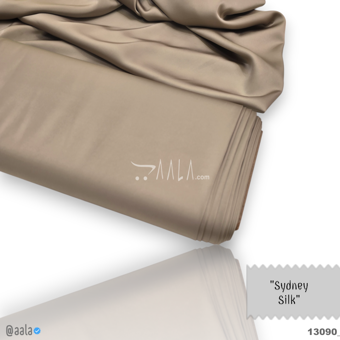Sydney Silk Blend 58-Inches BISCUIT Per-Metre 