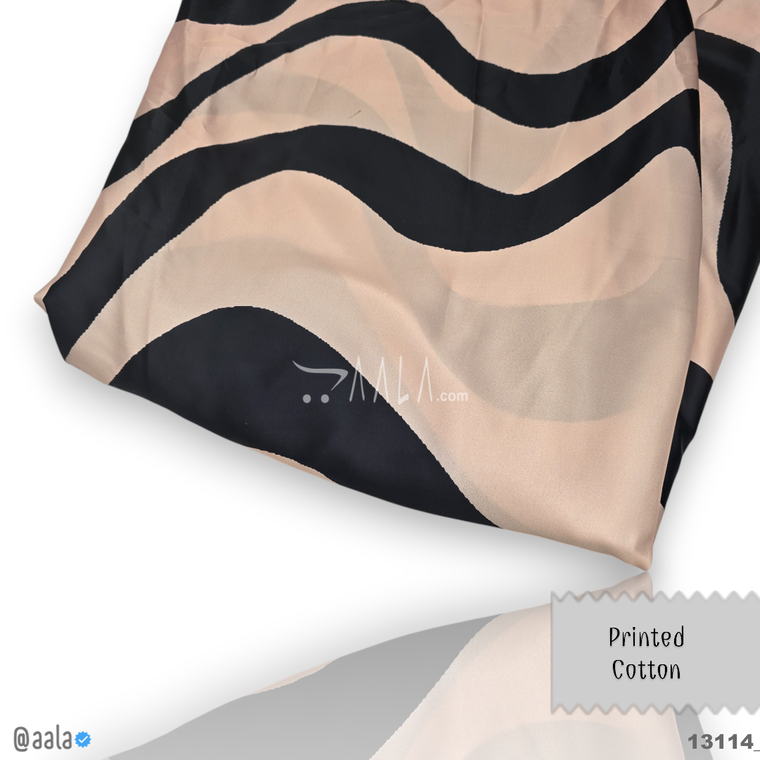 Printed Silk Blend 44-Inches PRINTED Per-Metre #13114
