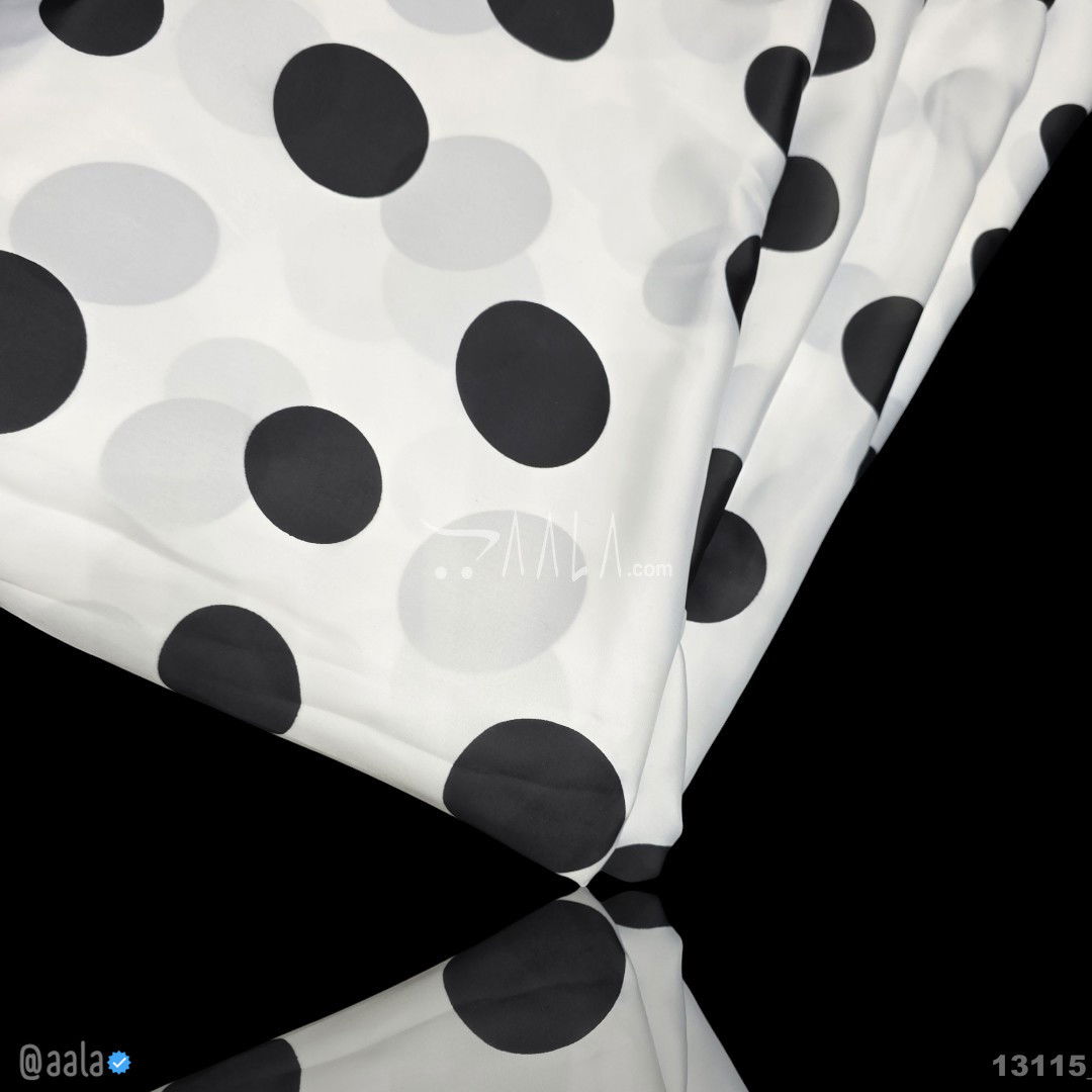 Printed Silk Blend 44-Inches PRINTED Per-Metre #13115
