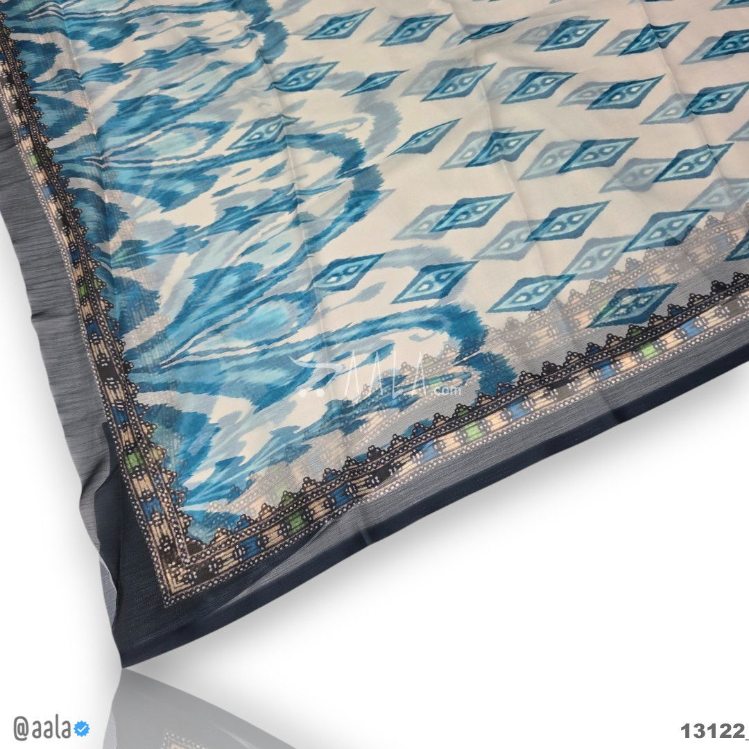Printed-Tabby Chiffon Blend Dupatta-32-Inches PRINTED 2.25-Metres #13122