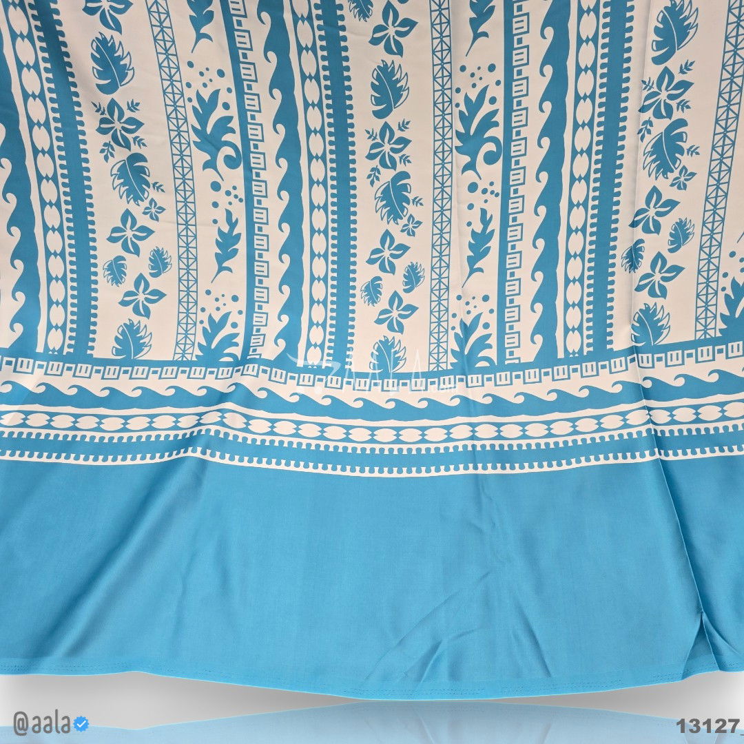 Printed Silk Blend 44-Inches PRINTED Per-Pc #13127