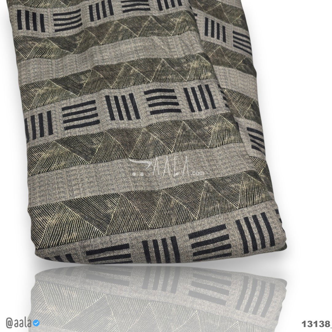 Twill-Printed Cotton Cotton 44-Inches PRINTED Per-Metre #13138